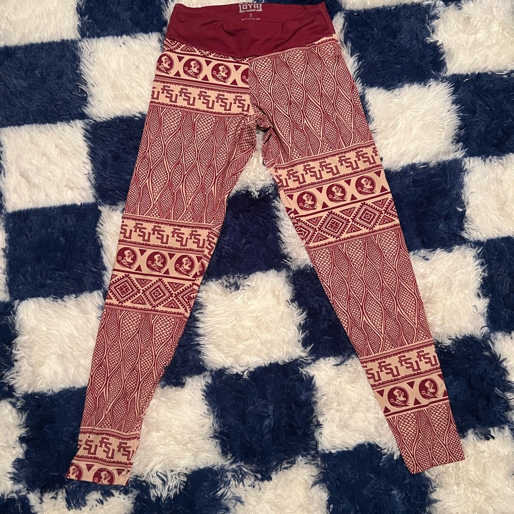 Fsu leggings tribal print